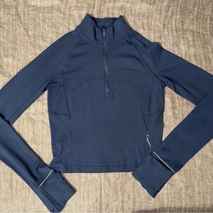 Lululemon Rulu Cropped Half Zip (XS)